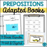Prepositions Adaptive Books for Special Education Spatial 
