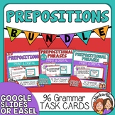 Prepositions BUNDLE! - Task Cards for Prepositional Phrase