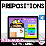Prepositions-Boom Cards™️ AUDIO