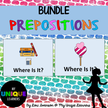 Preview of Prepositions- Bundle