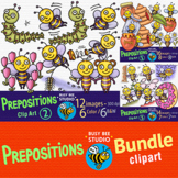 Prepositions Clip Art Bundle # 2