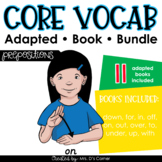 Prepositions Core Vocabulary Adapted Book Bundle [Level 1 