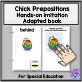 Prepositions Easter Spring Chick Imitation Adapted Book Au
