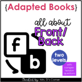 Prepositions Front Back Adapted Books [Level 1 and 2] Digi
