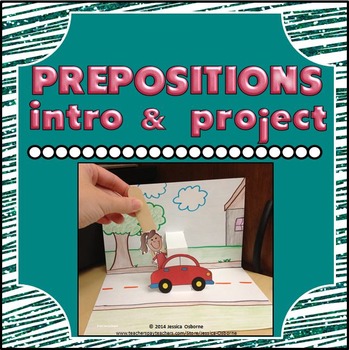 Preview of Prepositions Fun Intro Demonstration & Creative Student Project (Vocabulary)