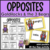 Opposites Goldilocks & The 3 Bears Teaching Antonyms Kinde