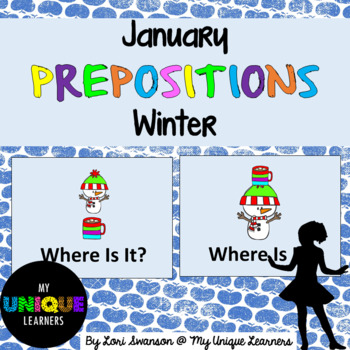 Preview of Prepositions- January- Winter