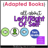 Prepositions Left Right of Self Adapted Books [Level 1 + 2