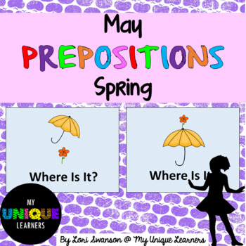 Preview of Prepositions- May- Spring