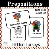 DOLLAR DEAL Prepositions MiniBook & Posters Turkey Thanksg