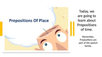 Preview of Prepositions Of Place.