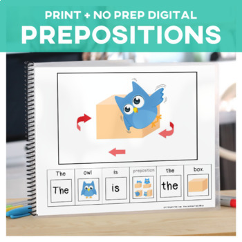 Preview of Prepositions: Owl