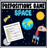 Prepositions Partner or Whole Class Game - SPACE Themed
