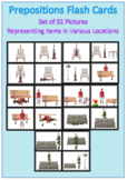 Prepositions Picture Cards (ABLLS-R)