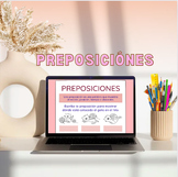 Prepositions/ Preposiciónes