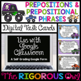 Prepositions Prepositional Phrases Task Cards | Digital Go