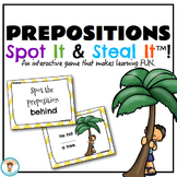 Prepositions Spot It & Steal It Game