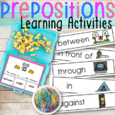 Prepositions | Task Cards | Worksheets | ESL