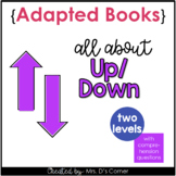 Prepositions Up Down Adapted Books [Level 1 and 2] Digital
