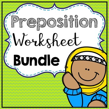 Preview of Prepositions Worksheets Bundle
