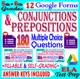 Prepositions and Conjunctions. 12 SELF-GRADING Grammar For