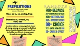 Prepositions and F.A.N.B.O.Y.S anchor chart