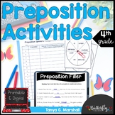 Prepositions Activities 4th Grade | Printable & Digital Pr