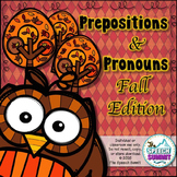 Prepositions and Pronouns {Fall Edition}