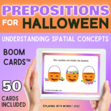 Prepositions for Halloween - Understanding Spatial Concept