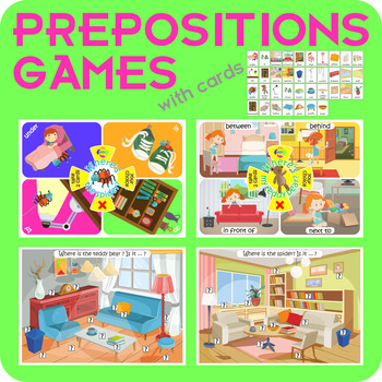 Preview of Prepositions games
