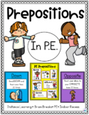 Prepositions in PE Movement Task Cards - Distance Learning