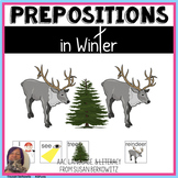 Prepositions in Winter Core Word Activity for Speech 
