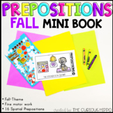 Prepositions mini book - fall