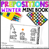 Prepositions mini book winter