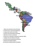 Prepositions of Location Practice: South America