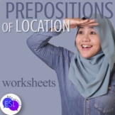 Prepositions of Location for Adult ESL worksheets