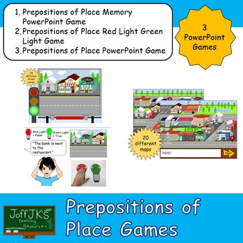 Prepositions Of Place Activities And Games Bundle By Joffjk S Teacher