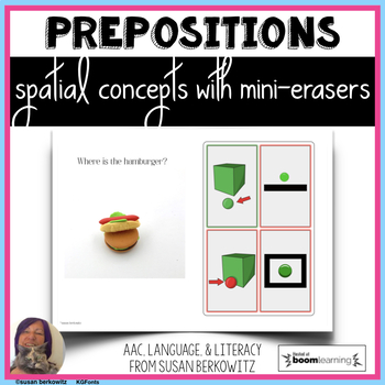 Preview of Prepositions of Place Activity Boom Cards for Speech Therapy
