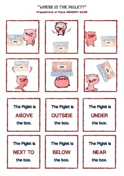 Prepositions of place game