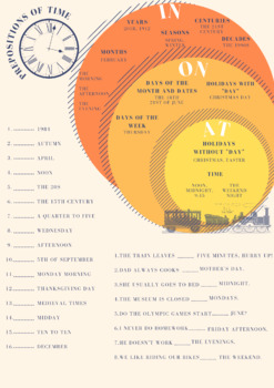 Preview of Prepositions of Time