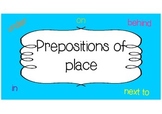 Fun prepositions game