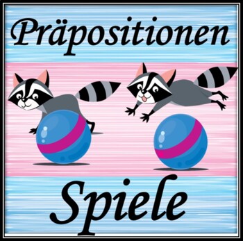 Preview of Prepositions of place in German  Powerpoint game