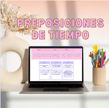 Preview of Prepositions of the time/ Preposiciones de tiempo
