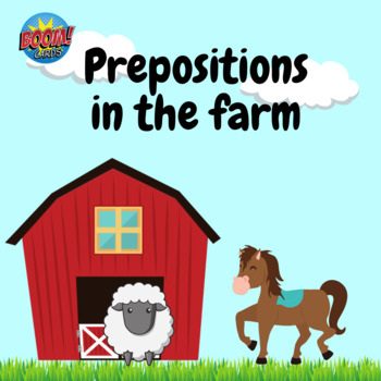 Preview of Prepositions with farm animals