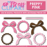 Preppy Pink Design Elements (Digital Use Ok!)