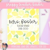 Preppy Teacher Binder - EVERYTHING YOU NEED!