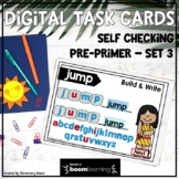 Preprimer Sight Words Activities with Boom Cards Set 3 | D
