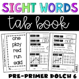 Preprimer Sight Words Worksheets
