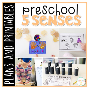Preview of Preschool: 5 Senses {Plans and Printables}