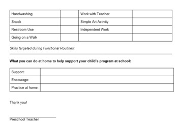 Preschool ABA Progress Report for Parents by BridgingtheGap TPT